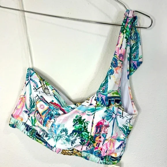 🆕 Phax Swimwear Swim Suit Top Tie Shoulder - Picture 2 of 8